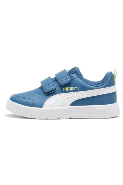Sneakers Blau/Weiß mit Klettverschluss Puma COURTFLEX V3 V PS