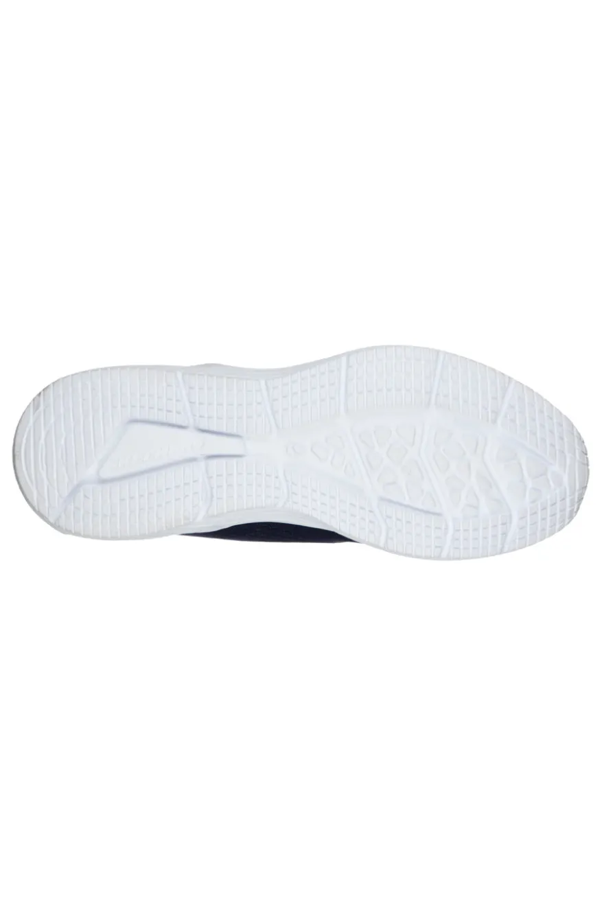 Sneakers blu ammortizzate con inserti air Dyna-Air Pelland Skechers