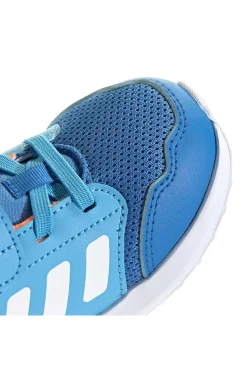 Sneakers blu arancioni con suola Cloudfoam Adidas Tensaur Run 3.0 EL I