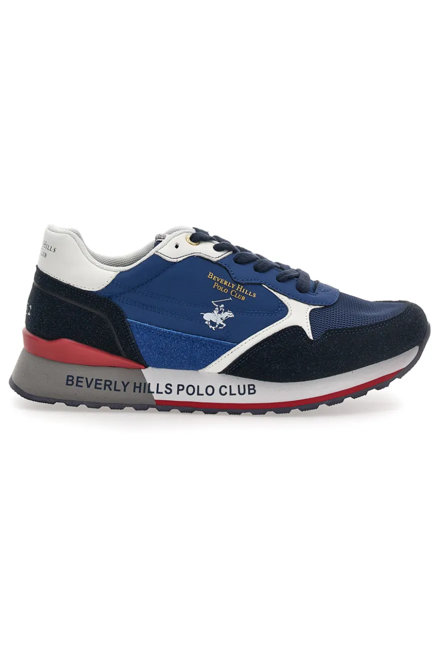 Sneakers blu bianche e rosse Beverly Hills Polo Club King Power Mix