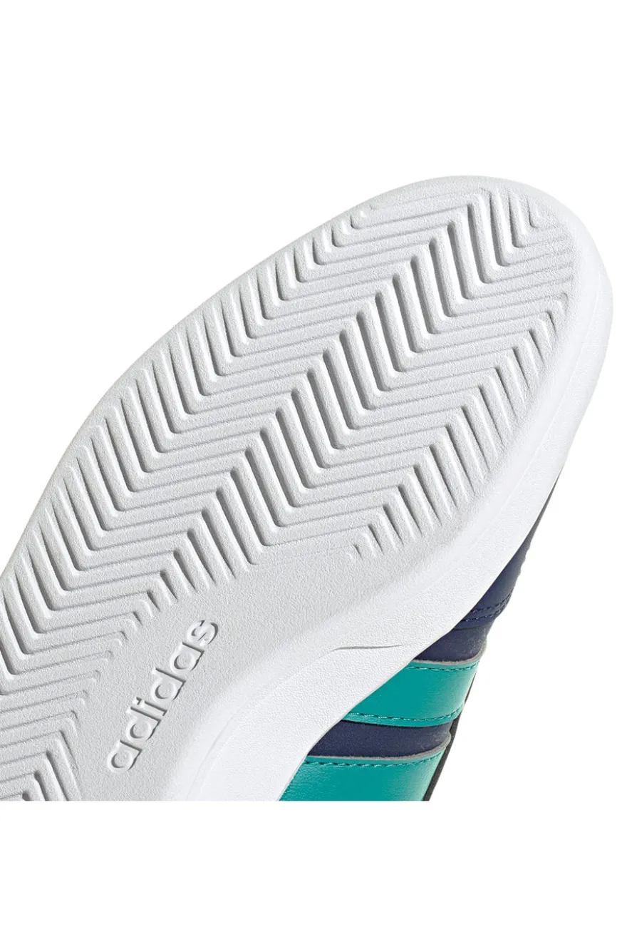Sneakers blu con 3 strisce Adidas Breaknet 3 J