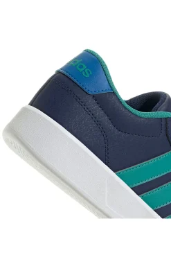 Sneakers blu con 3 strisce Adidas Breaknet 3 J