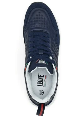 Sneakers Blu Con Chiusura Stringata Leone M0488