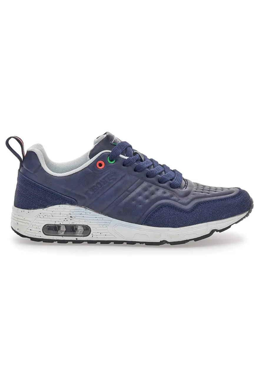 Sneakers Blu Con Chiusura Stringata Leone M0488