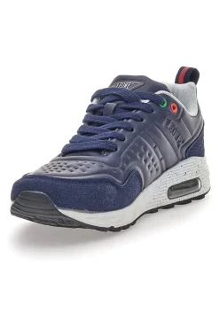 Sneakers Blu Con Chiusura Stringata Leone M0488
