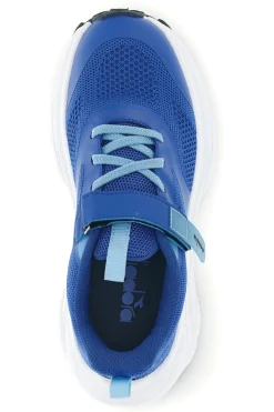 Sneakers Blu con chiusura a strappo in tessuto traspirante Diadora Snipe 4 Jr