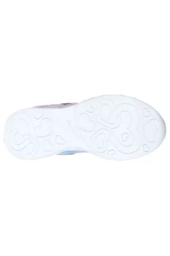 Sneakers blu con cuori luminosi Skechers Infinite Heart Lights Heart Jewels