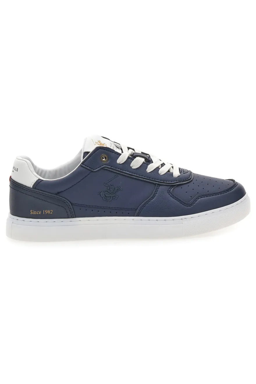 Sneakers blu con dettagli a contrasto Beverly Hills Polo Club Mallet LTX