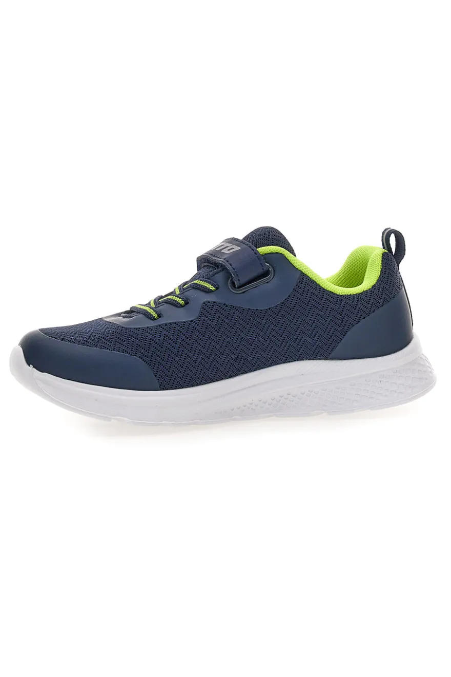 Sneakers blu con dettagli rossi Lotto Rider AMF II CL S