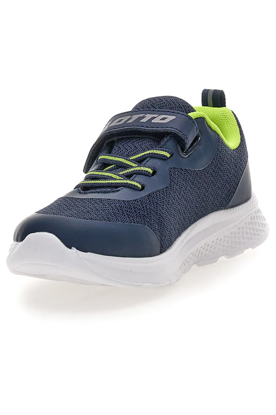 Sneakers blu con dettagli rossi Lotto Rider AMF II CL S