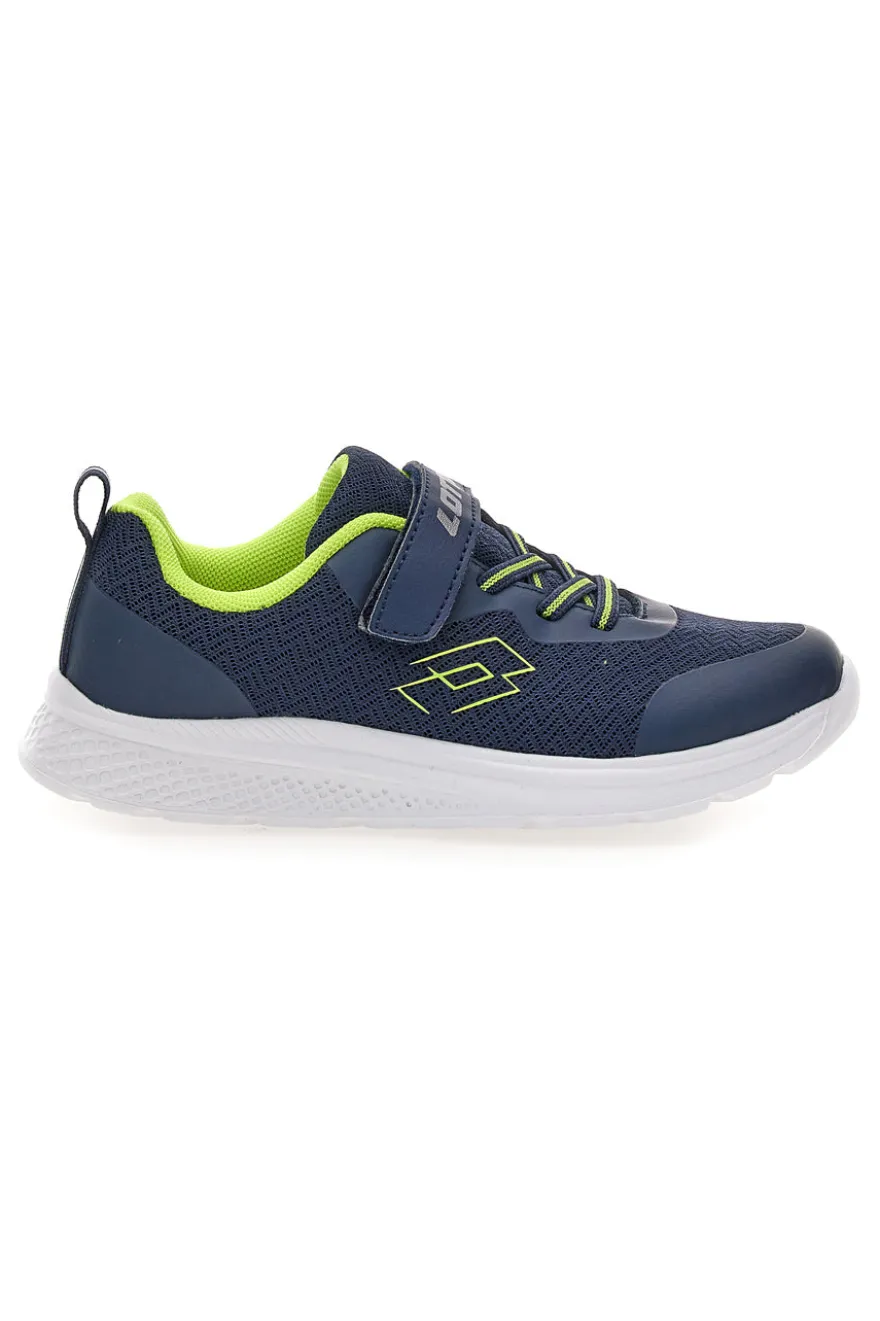 Sneakers blu con dettagli rossi Lotto Rider AMF II CL S