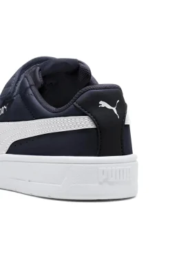 Sneakers blu con dettagli bianchi Puma Court Classic Clean AC+ PS