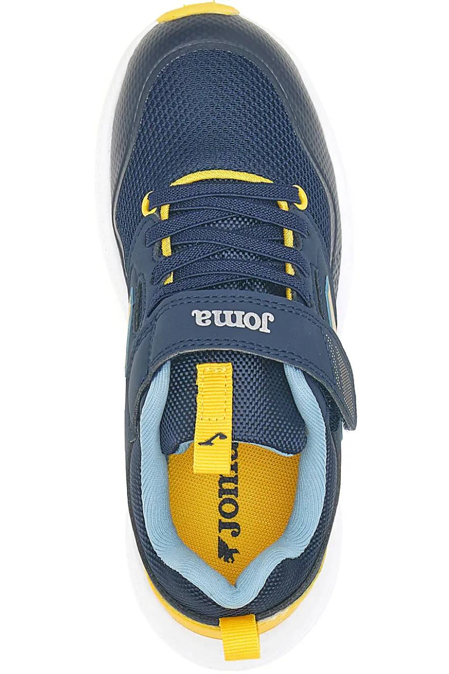 Sneakers blu con dettagli gialli Joma Ferro Jr 2503