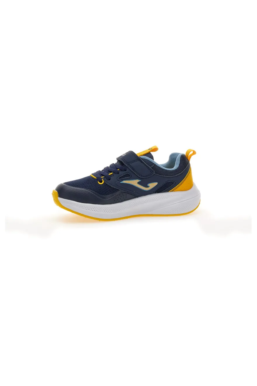 Sneakers blu con dettagli gialli Joma Ferro Jr 2503
