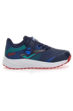 Sneakers blu con disegni a strappo Joma JR30 2403