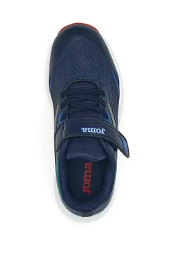 Sneakers blu con disegni a strappo Joma JR30 2403