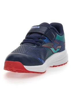 Sneakers blu con disegni a strappo Joma JR30 2403