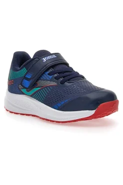 Sneakers blu con disegni a strappo Joma JR30 2403