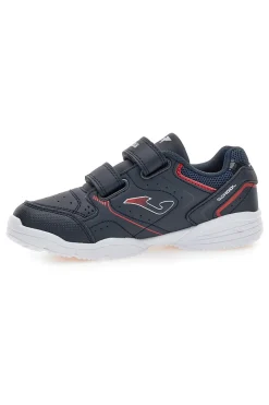 Sneakers blu con doppio strappo Joma W.School JR 2533