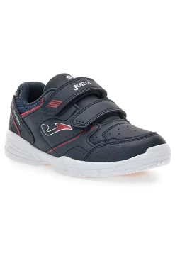 Sneakers blu con doppio strappo Joma W.School JR 2533