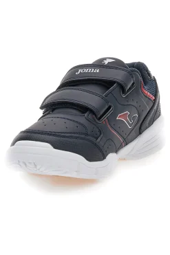 Sneakers blu con doppio strappo Joma Wschool Jr 2533