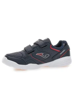 Sneakers blu con doppio strappo Joma Wschool Jr 2533