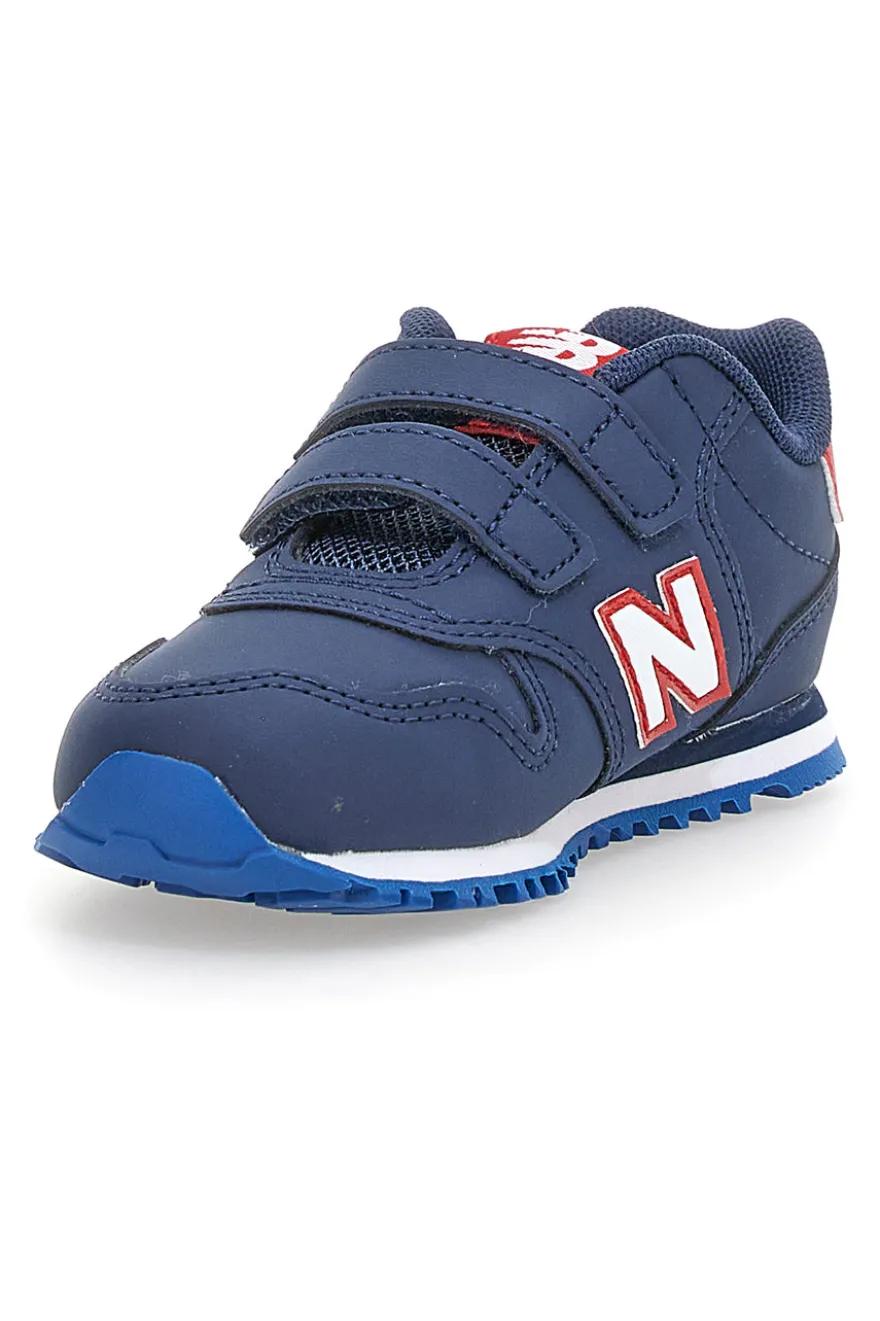Sneakers blu con doppio strappo New Balance IV500BD1
