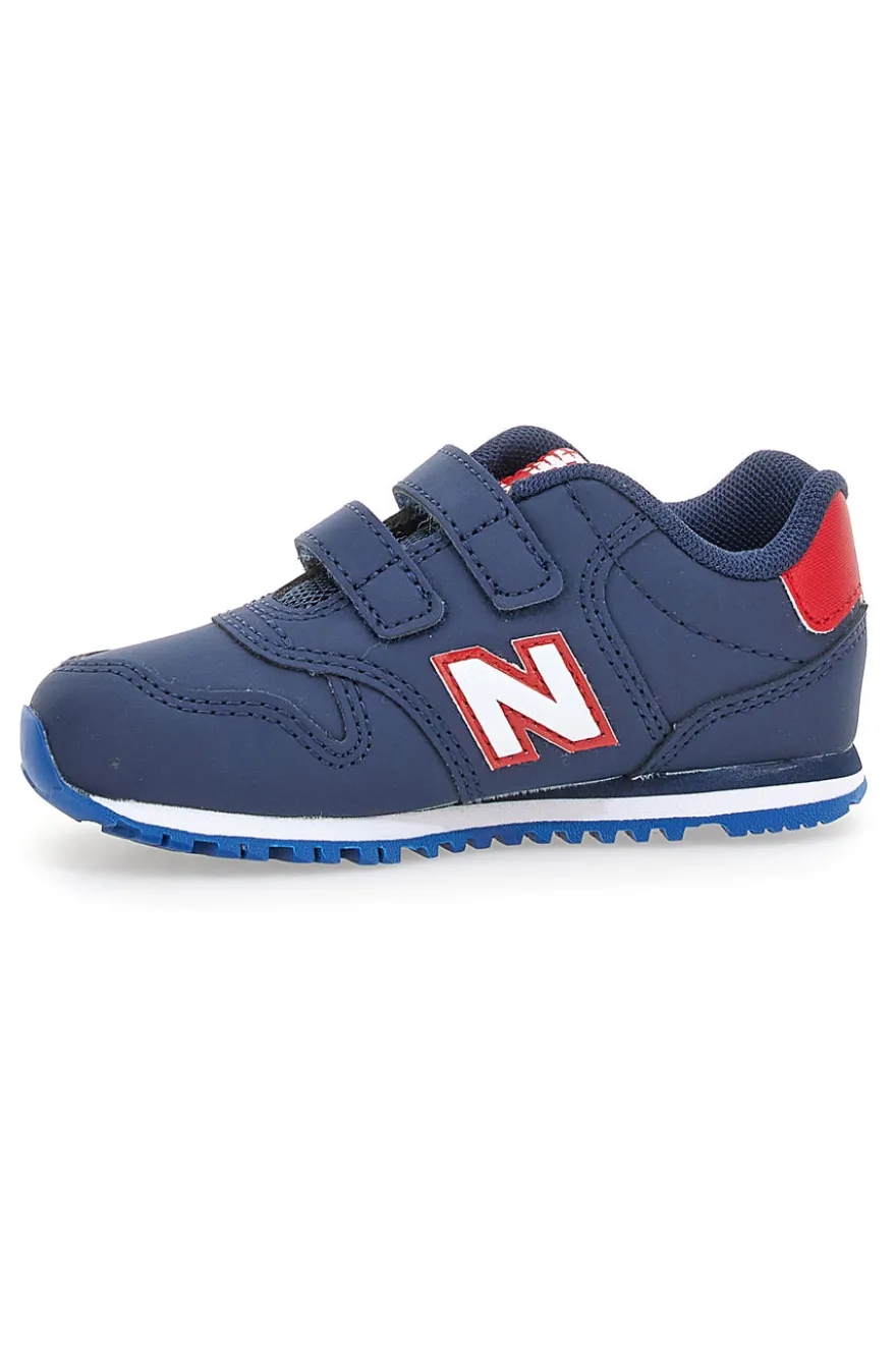 Sneakers blu con doppio strappo New Balance IV500BD1
