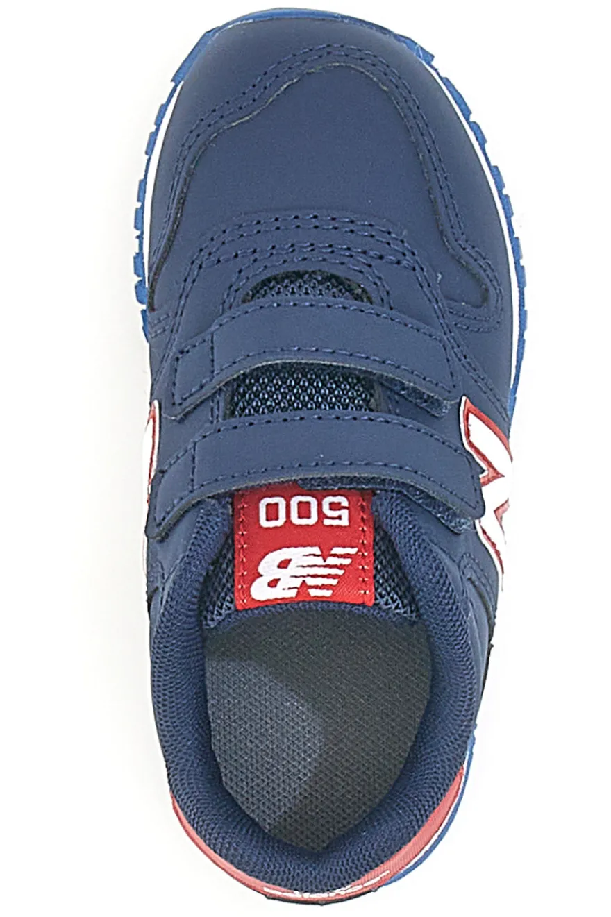 Sneakers blu con doppio strappo New Balance IV500BD1