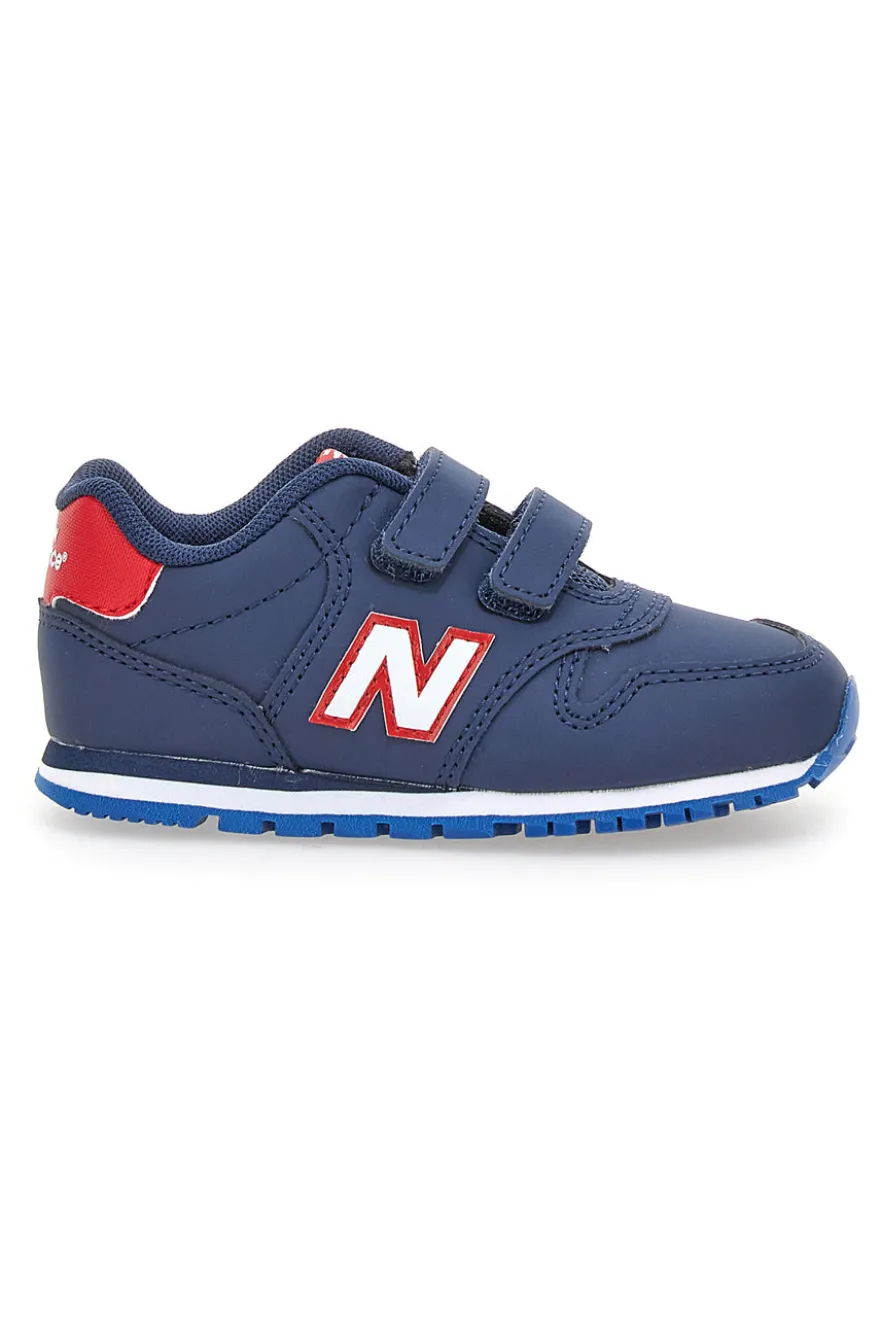 Sneakers blu con doppio strappo New Balance IV500BD1