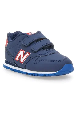 Sneakers blu con doppio strappo New Balance IV500BD1