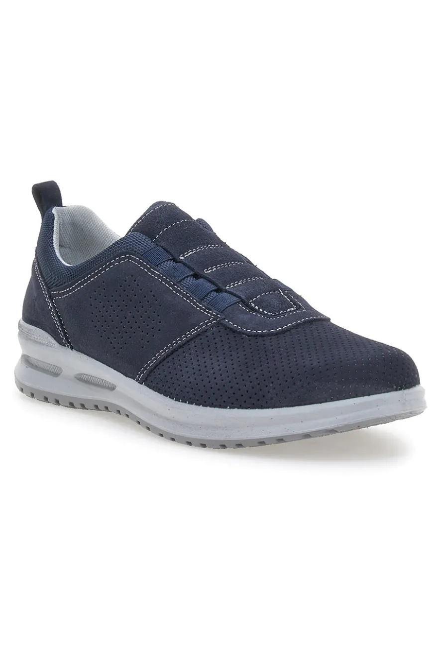 Sneakers blu con elastici MARCO BRANDI 37