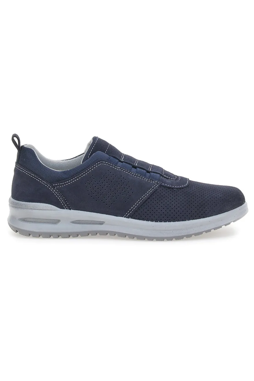 Sneakers blu con elastici MARCO BRANDI 37