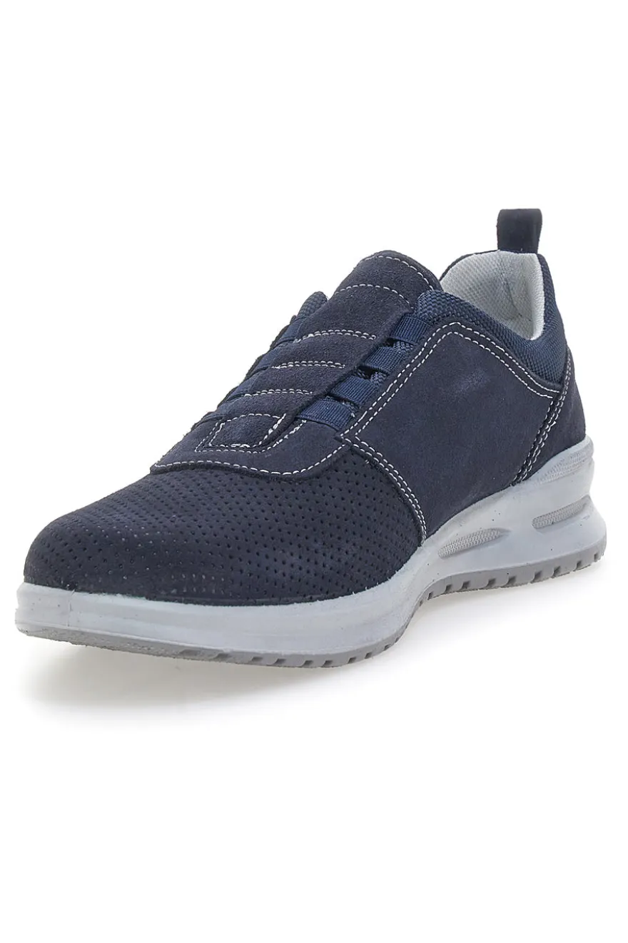 Sneakers blu con elastici MARCO BRANDI 37