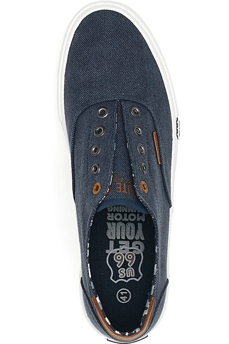 Sneakers Blu con Elastico Frontale ROUTE 66 RO91414