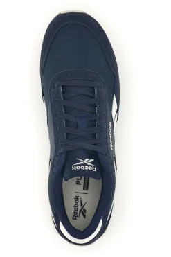 Sneakers blu con inserti a contrasto Reebok Glide Low