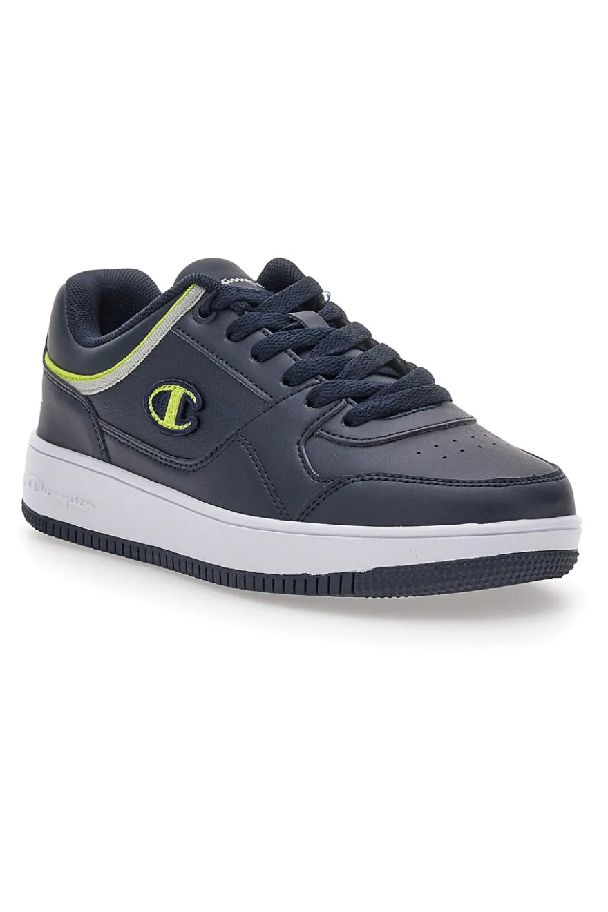 Sneakers blu con lacci CHAMPION RD18 LOW B GS