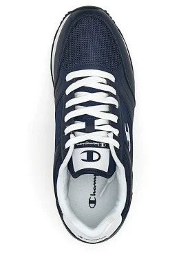 Sneakers Blu con Lacci Champion II Mix Material