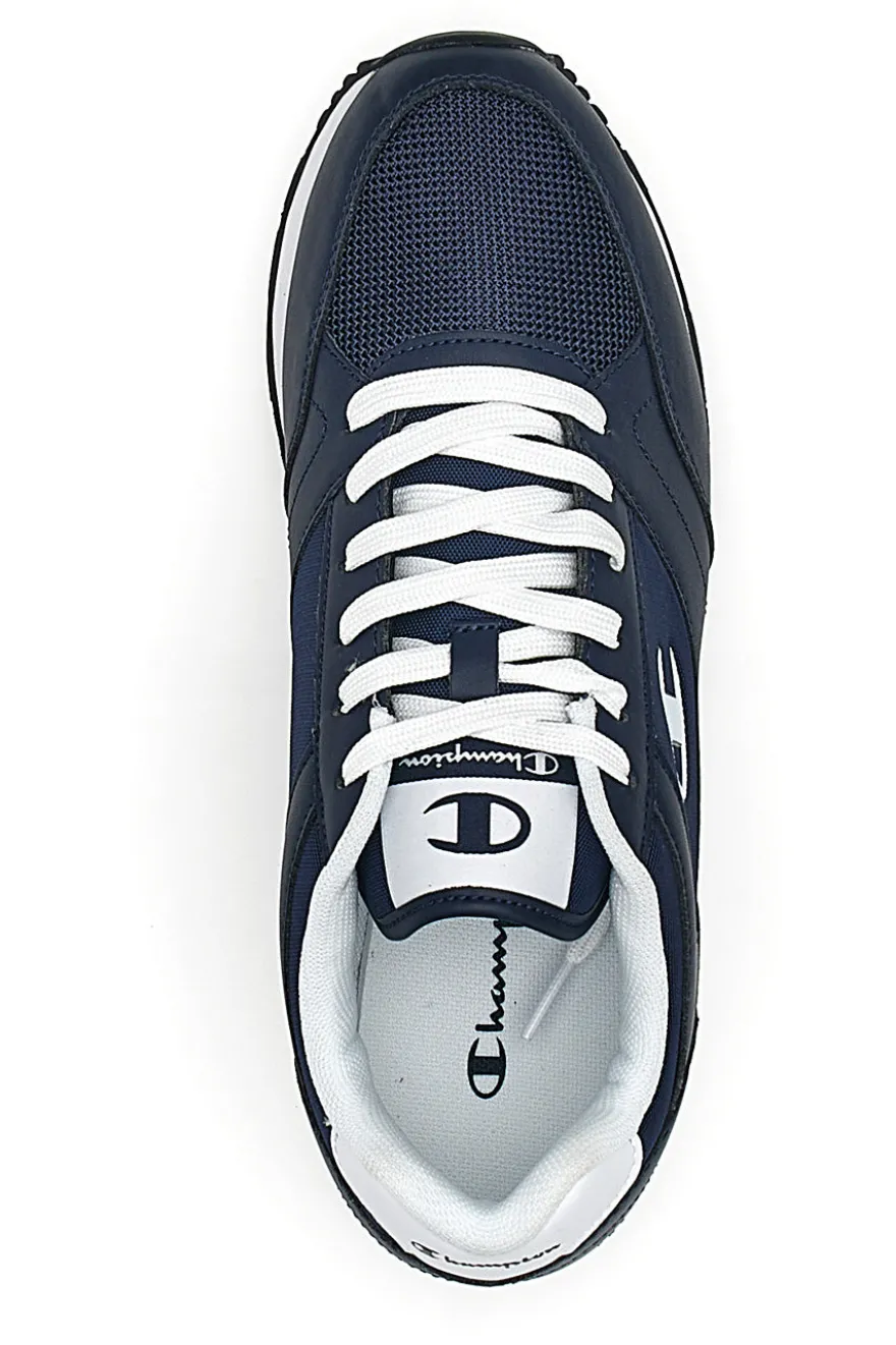 Sneakers Blu con Lacci Champion II Mix Material