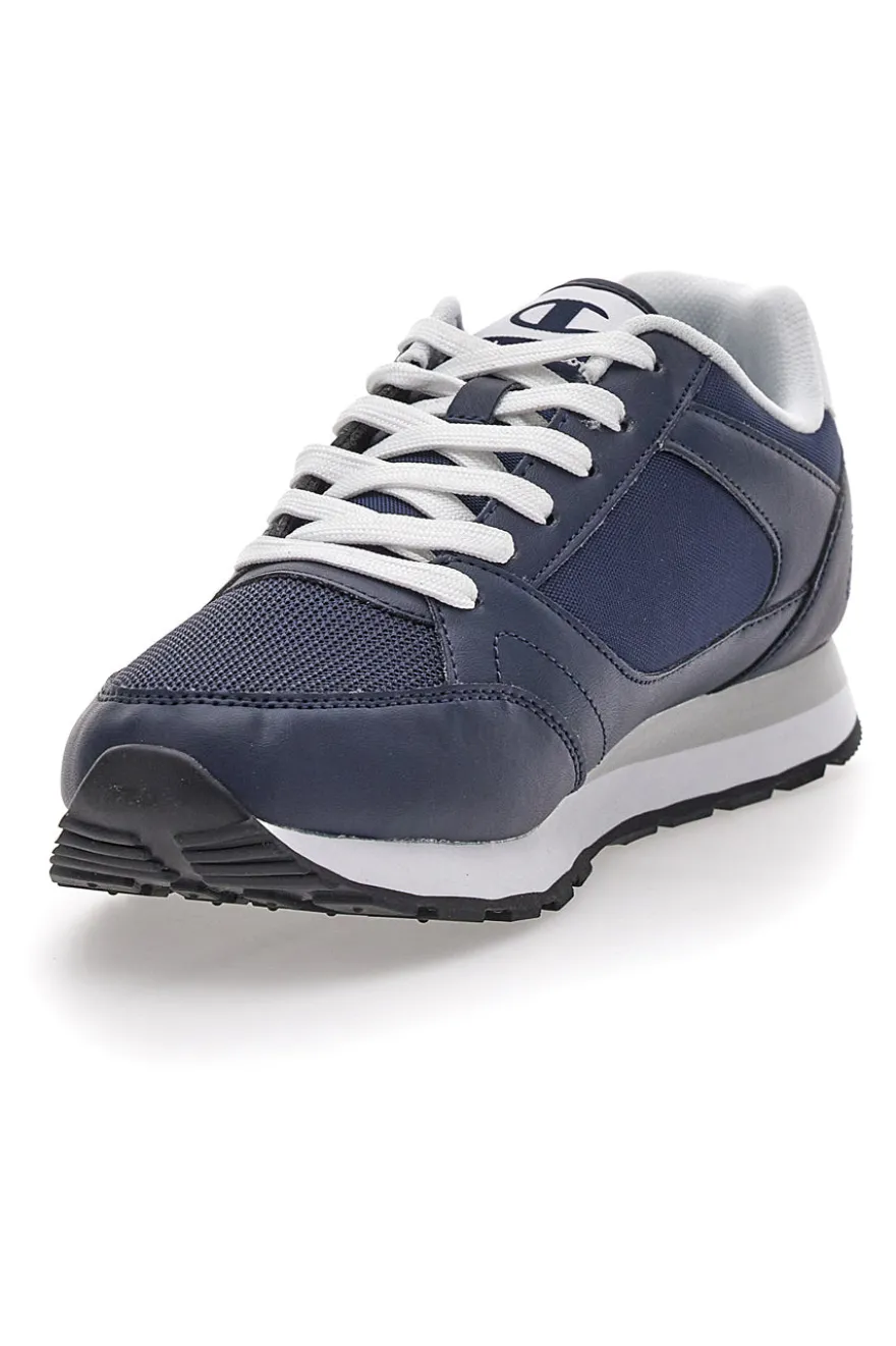 Sneakers Blu con Lacci Champion II Mix Material