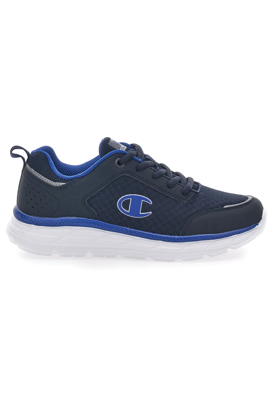 Sneakers Blu Con Lacci e Logo Laterale Champion Fx III B Gs