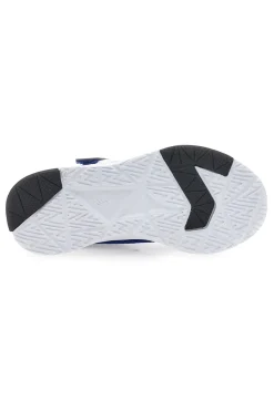 Sneakers Blu con Logo Bianco e Velcro NEW BALANCE