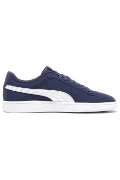 Sneakers blu con logo laterale Puma Smash 3.0 Buck