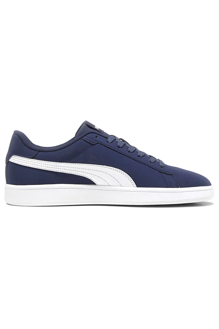 Sneakers blu con logo laterale Puma Smash 3.0 Buck