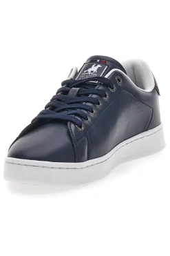 Sneakers Blu con Logo Laterale Rosso U.S. POLO CLUB EMPIRE LTX