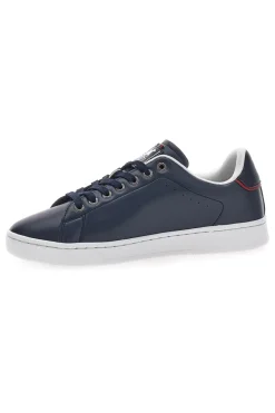 Sneakers Blu con Logo Laterale Rosso U.S. POLO CLUB EMPIRE LTX