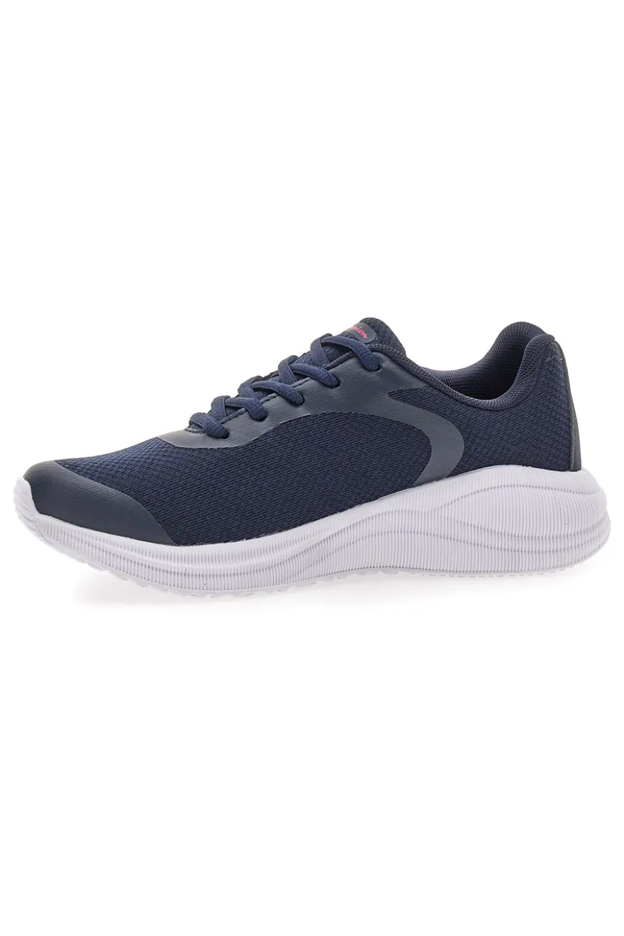 Sneakers blu con logo rosa in mesh traspirante Champion SYPHON ENGAGE MESH G GS