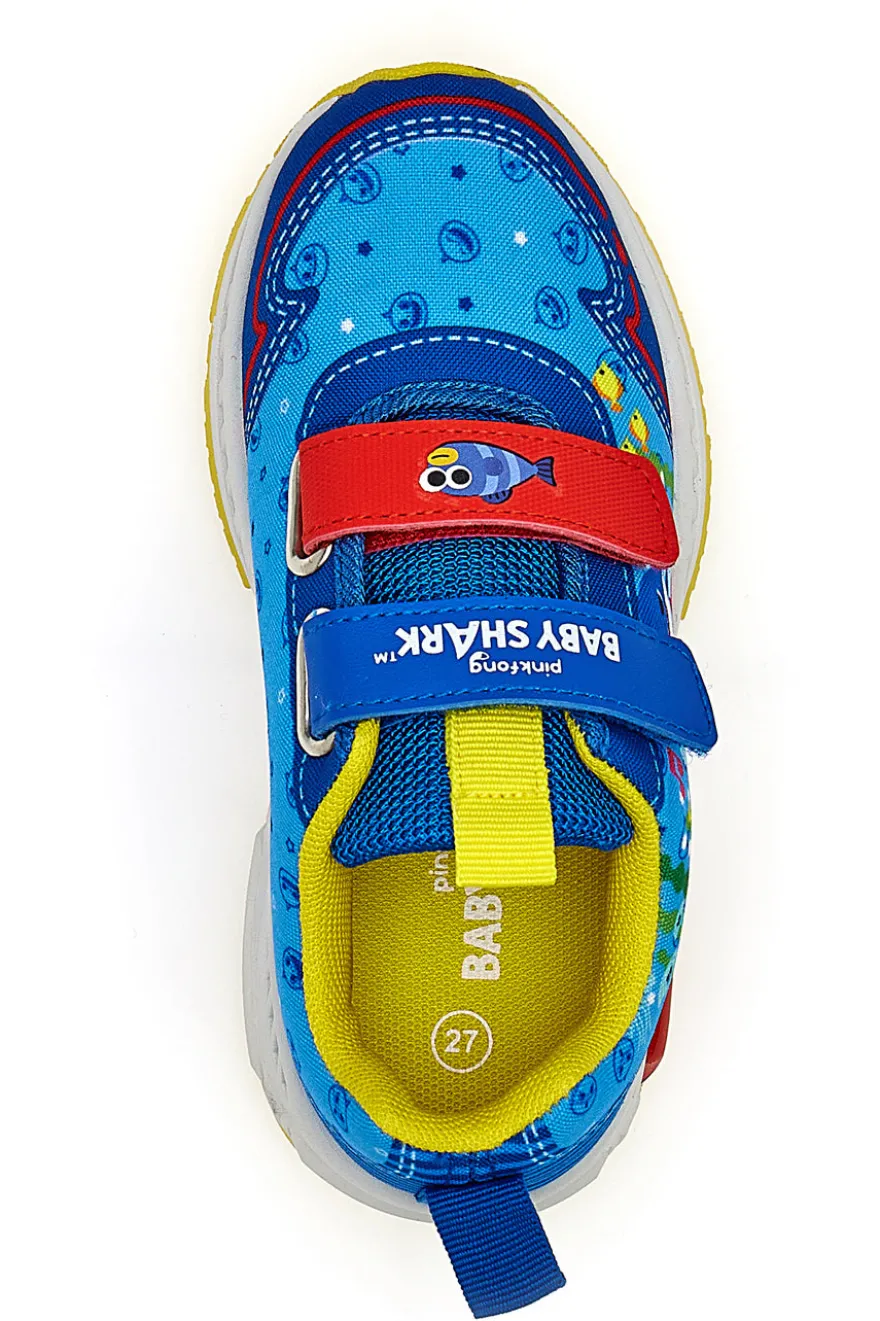 Sneakers Blu con Luci Bay Shark 7607