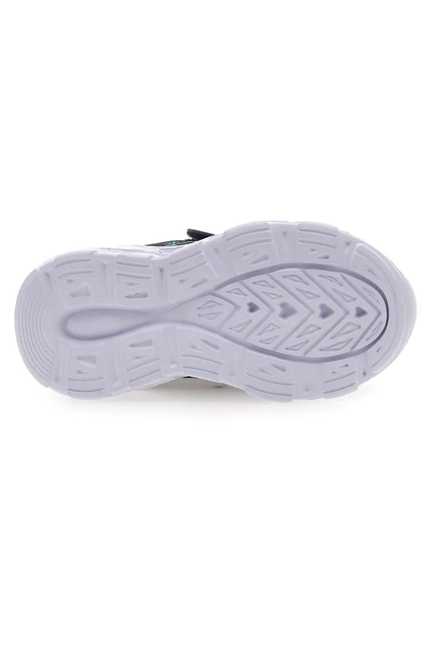 Sneakers blu con luci chiusura a strappo Champion Funfair Print U TD Low Cut