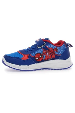 Sneakers blu con luci chiusura a strappo Spiderman R1310633T10